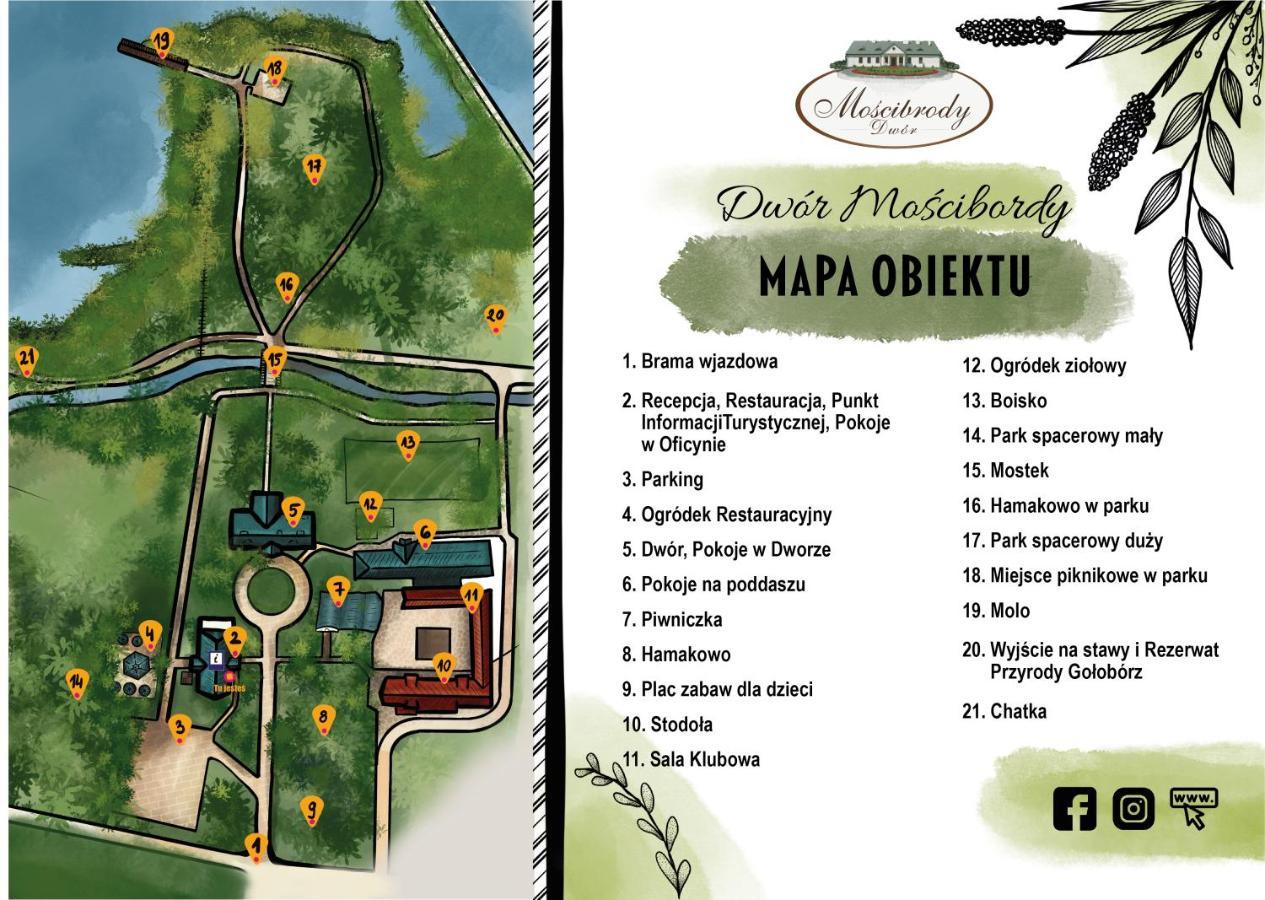 Hotel Dwor Moscibrody Siedlce Esterno foto
